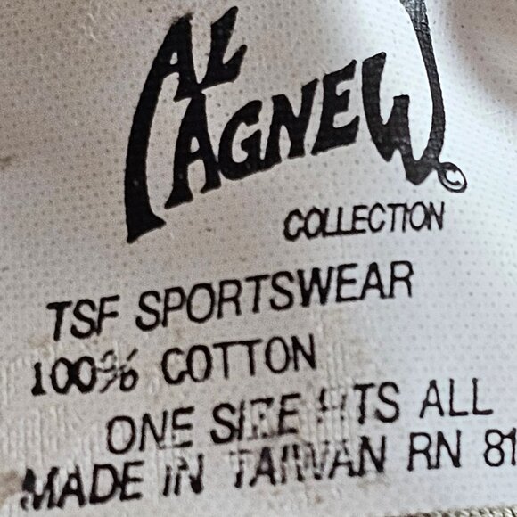 Vintage Al Agnew Bald Eagle Hat Cap 90s Embroidered American Wildlife - Picture 5 of 5